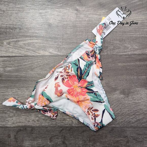 Roxy Just Shine Regular Bikini Bottom Size XS - Picture 2 of 4